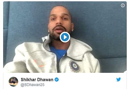 உங்கள் அன்புக்கு நன்றி: உருக்கமான விடியோ வெளியிட்ட ஷிகர் தவன்