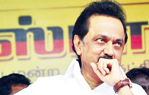 திமுக எம்.பி.க்கள் நாடாளுமன்றத்தையே நடுங்க வைத்துக் கொண்டிருக்கின்றனர்: பொதுக்கூட்டத்தில் ஸ்டாலின் பேச்சு