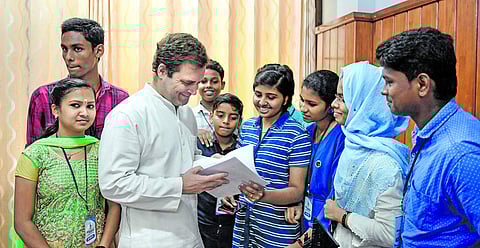 மோடியின் தேர்தல் பிரசாரங்களில் பொய்கள் மட்டுமே இருந்தன: ராகுல் குற்றச்சாட்டு