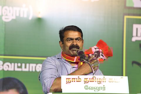 புதிய கல்விக் கொள்கை குறித்து மக்கள் முன்னிலையில் விவாதிக்கத் தயாரா?: சூர்யாவுக்கு ஆதரவாக சீமான் சவால்