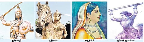 இந்திய வீர மங்கைகள்!