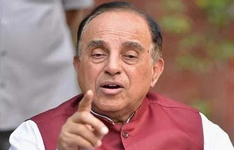 பாஜக மூத்த தலைவர் சுப்பிரமண்ய சுவாமி