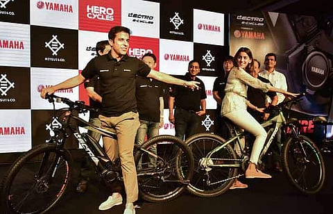 ஹீரோவின் மின்சார சைக்கிள்...