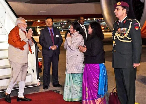அமெரிக்கா சென்ற பிரதமர் மோடி விமானம் ஜெர்மனியில் அவசர தரையிறக்கம்