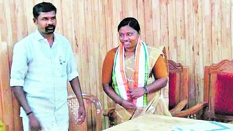 தமிழகப் பெண்மணி கேரளத்தில் பஞ்சாயத்து தலைவர்...!