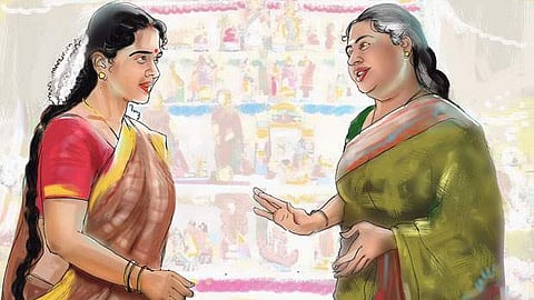 பூரணியும் கொலு போட்டியும்