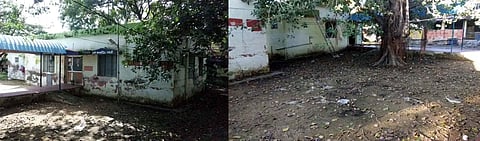 சுகாதாரமற்ற நிலையில் காணப்படும் ராமேசுவரம் அரசு மருத்துவமனை.