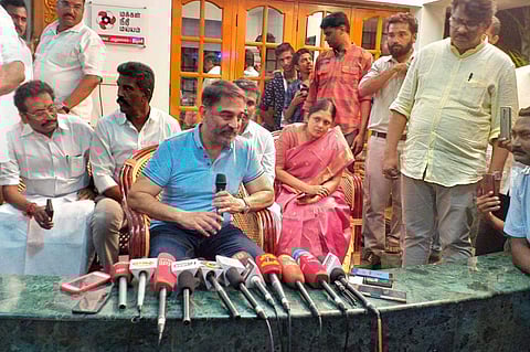 திருச்சியில் கமல் பேட்டி