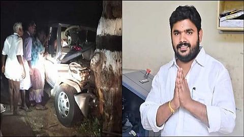 புதுக்கோட்டை அருகே சாலை விபத்து: அமைச்சர் சி.விஜயபாஸ்கர் தனி உதவியாளர் மரணம்