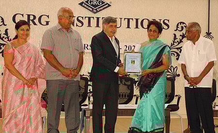 ஜிஆா்ஜி கல்வி நிறுவனங்களின் நிறுவனா் நாள் விழா