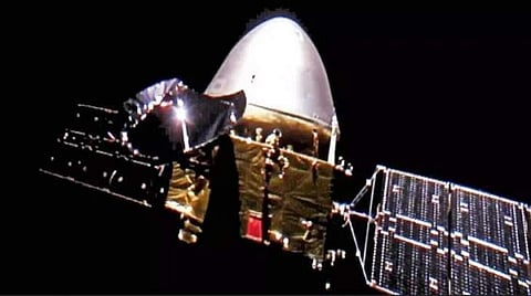 சீனாவின் தியான்வென்-1 அனுப்பிய செல்ஃபி