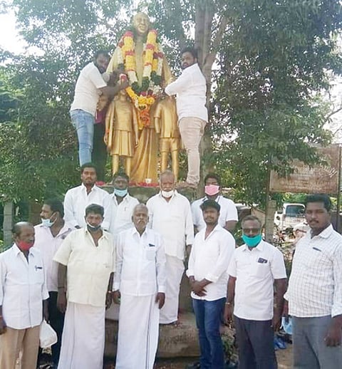 காமராஜா் நினைவுநாள் அனுசரிப்பு