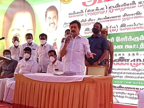 அமைச்சர் சி.வி.சண்முகம்