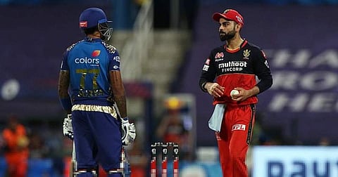 ஐபிஎல் போட்டியில் விராட் கோலியை நேருக்கு நேராக முறைத்துப் பார்த்த சம்பவம் பற்றி சூர்யகுமார் யாதவ்