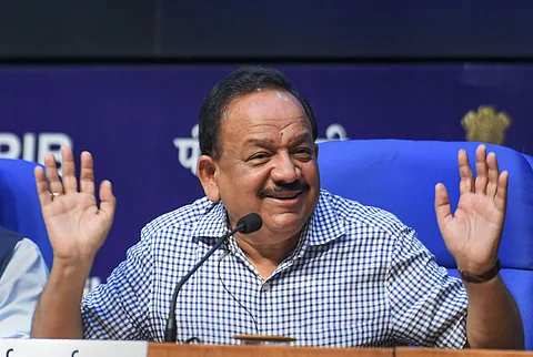 மத்திய சுகாதாரத் துறை அமைச்சர் ஹர்ஷ வர்தன்