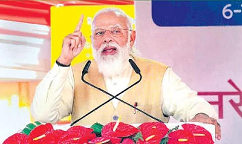 பிரதமர் நரேந்திர மோடி