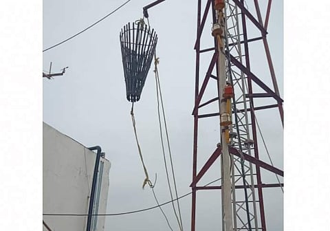 காரைக்கால் துறைமுகத்தில் 3-ஆம் எண் புயல் எச்சரிக்கை கூண்டு ஏற்றம்