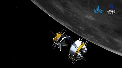 நிலவுப் பாறைகளுடன் பூமிக்குப் புறப்பட்டது சீன விண்கலம்