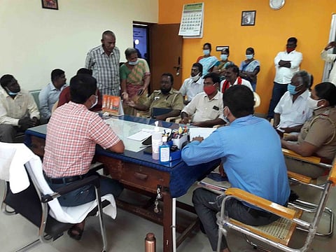 கோவில்பட்டி அருகே சாலை மறியல் போராட்டம் வாபஸ்