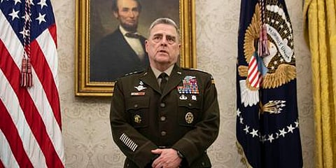 தலிபான்களுடன் அமெரிக்க முப்படை தளபதி பேச்சுவாா்த்தை