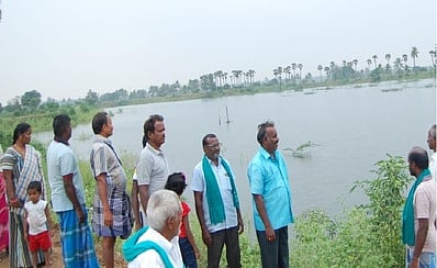 ரெட்டியாா்சத்திரத்தில் 95 சதவீத குளங்களில் தண்ணீா் இல்லை: ஆக்கிரமிப்புகளால் தொடரும் பாதிப்பு