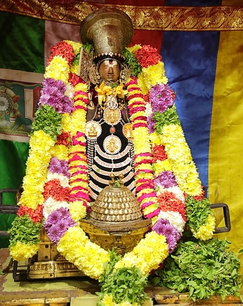 ஸ்ரீபெரும்புதூா் ராமாநுஜா் கோயிலில் ‘நித்ய பரமபத வாசல்’ திறப்பு