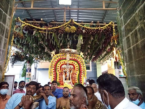 பெரம்பலூர் மதனகோபால சுவாமி கோவிலில் சொர்க்கவாசல் திறப்பு
