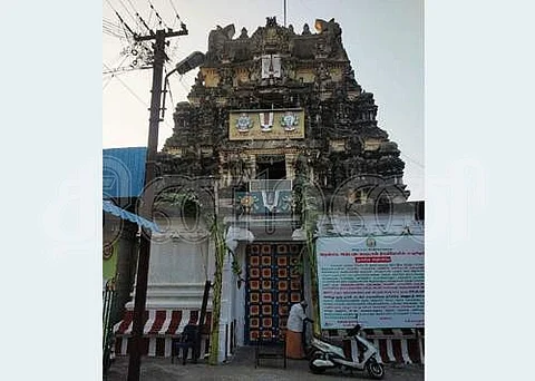 காஞ்சிபுரத்தில் பெருமாள் கோவில்கள் மூடப்பட்டதால் பக்தர்கள் வேதனை