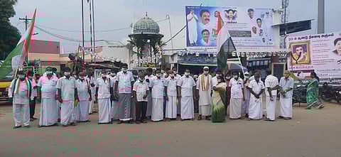 தம்மம்பட்டி பேரூராட்சியில் காங்கிரஸ் கட்சியின் 136ஆவது ஆண்டு தொடக்க விழா கொண்டாட்டம்.