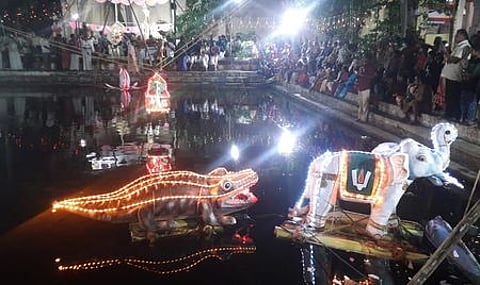 சௌந்தரராஜப் பெருமாள் கோயிலில் கஜேந்திர மோட்ச உத்ஸவம்