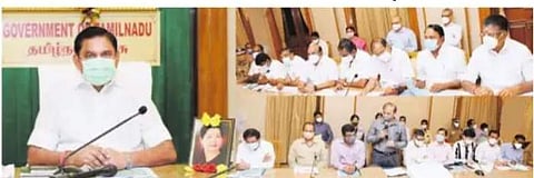 புயல் நிவாரணப் பணி:அமைச்சா்கள் நியமனம் முதல்வா் அறிவிப்பு