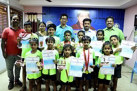 மாநில ஜிம்னாஸ்டிக் போட்டி: மதுரை அணி சாம்பியன்