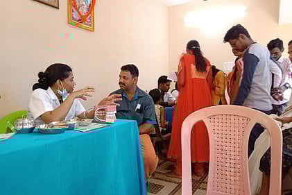 களியக்காவிளை அருகே இலவச மருத்துவ முகாம்