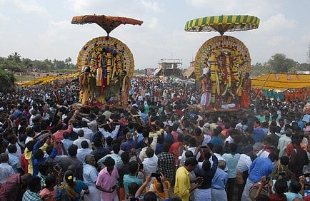 திருமாமுடியீசுவரா், அருணாசலேஸ்வரா் ரத சப்தமி விழா