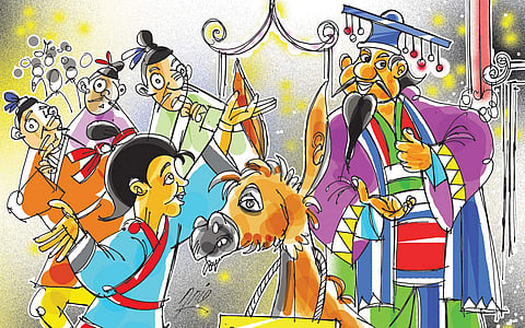 சீன நாடோடிக்கதை: சிறுவனின் புத்திசாலித்தனம்