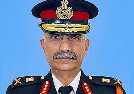 ராணுவ தலைமை தளபதி நரவணே காஷ்மீா் வருகை