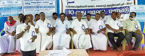 இலவச வீட்டுமனைப் பட்டா: சலவைத் தொழிலாளா்கள் கோரிக்கை