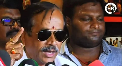 காதலுக்கும் நாடகக் காதலுக்கு உள்ள வித்தியாசம் இதுதான்: ‘திரெளபதி’ படம் பார்த்த பிறகு எச். ராஜா சொன்ன பதில்!