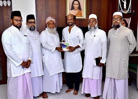 என்பிஆர் தொடர்பான பிரச்னைகள் குறித்து விவாதித்தோம்: ரஜினி சந்திப்பு குறித்து கே.எம்.பக்வி பேட்டி