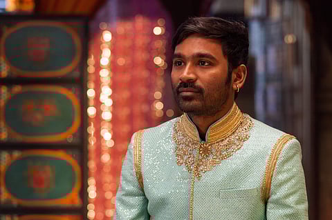 திருமலையில் நடிகா் தனுஷ் வழிபாடு