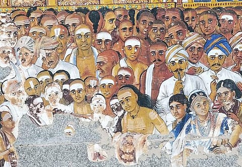 கோனேரிராஜபுரம் வண்ண ஓவியங்கள்