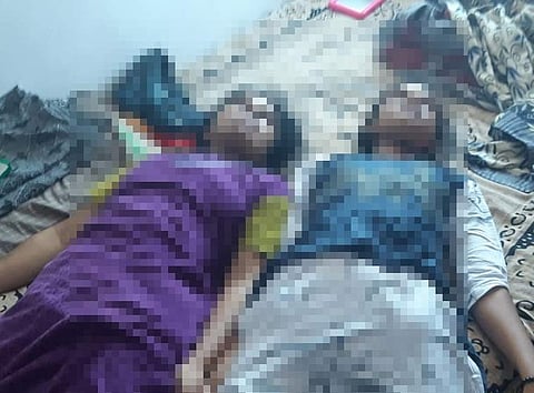 கம்பம் அருகே தாய், மகள் தற்கொலை