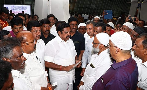 முதல்வருடன் இஸ்லாமிய அமைப்பினர் சந்திப்பு