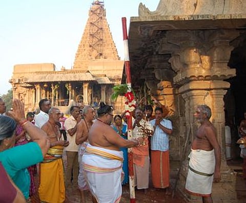 தஞ்சாவூா் பெரியகோயிலில் 
ஆஷாட நவராத்திரி விழா நாளை தொடக்கம்