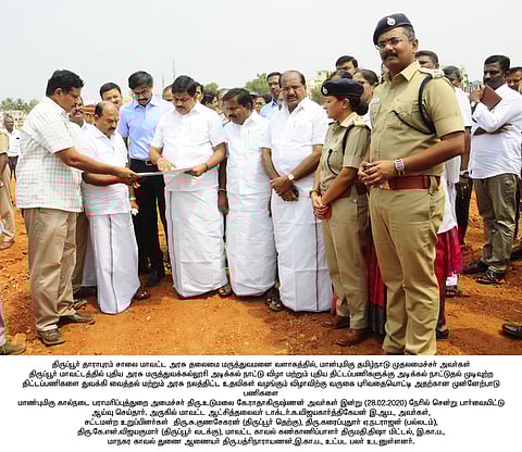 திருப்பூருக்கு முதல்வா் வருகை:அரசு மருத்துவமனையில் அமைச்சா் ஆய்வு