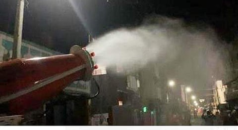 நவீன கிருமி நாசினி தெளிப்பான் வடிவமைத்து ராணிப்பேட்டை பெல் நிறுவனம் சாதனை