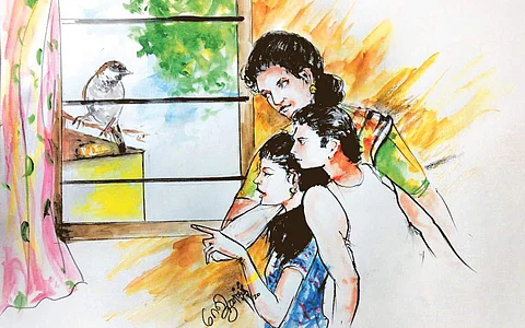 சிட்டுக்குருவி கூடு கட்டணும்