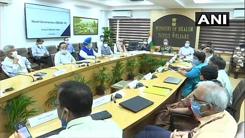 கரோனா தடுப்பு நடவடிக்கை: தில்லியில் மத்திய அமைச்சர்கள் குழு கூட்டம்