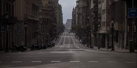 ஸ்பெயினில் தொடர்ந்து 2-வது நாளாக பலி எண்ணிக்கை உயர்வு: 24 மணி நேரத்தில் 757 பேர் பலி