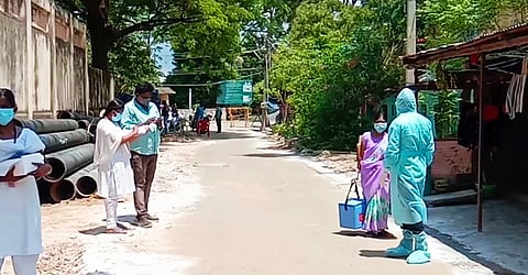 போடியைச் சோ்ந்த பெண்ணுக்குகரோனா தொற்று உறுதி